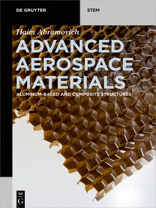 Cover image for Advanced Aerospace Materials